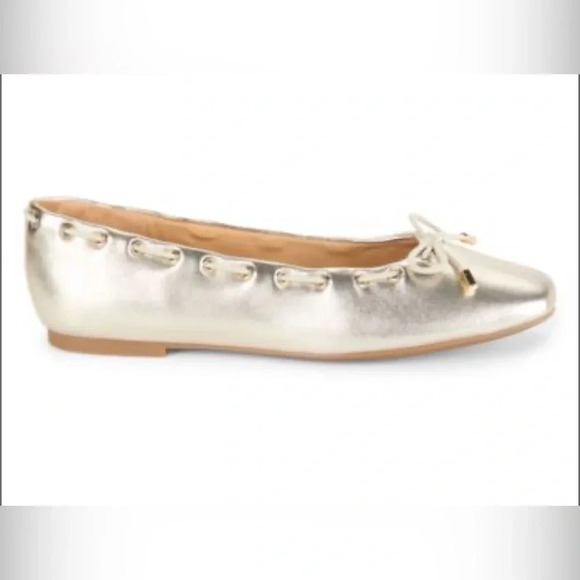 Marc Fisher LTD‎ Women's Letizia Square Toe Slip On Ballet Flats Size 7.5 NEW - Picture 1 of 9